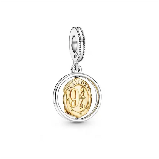Harry Potter Edvige & Platform 9¾ Charm Pandora Berlock Hängsmycke