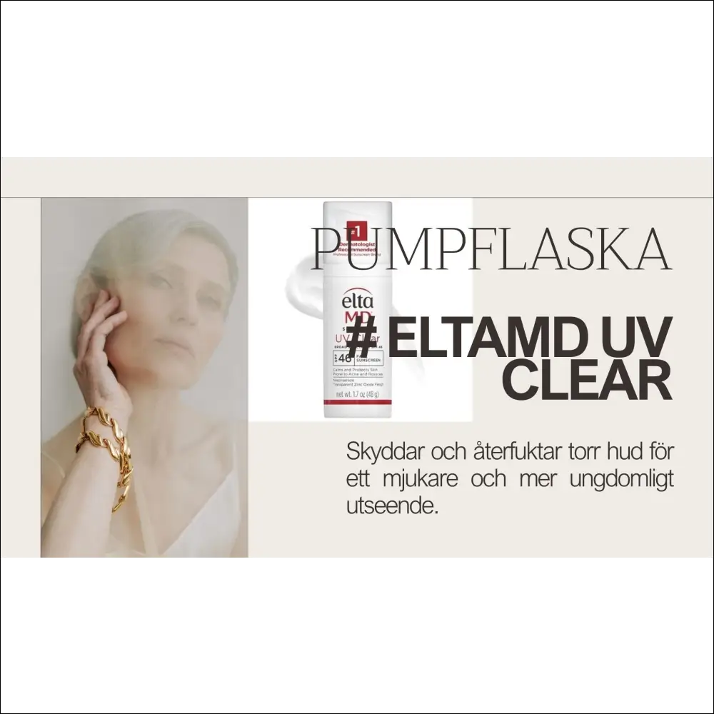 EltaMD UV Clear solkräm för känslig hud, återfuktar och skyddar mot UV-strålar, 48 gr.