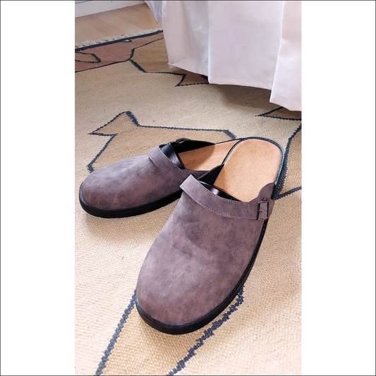 Klassisk stil Clogs med ortopedisk sula för herrar och damer - mutual