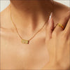 11:11 Änglanummer Halsband – Spirituell Elegans i Guld - JDN21126 / 35 gr - Personligt smycke