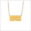 11:11 Änglanummer Halsband – Spirituell Elegans i Guld - JDN21126 / 35 gr - Personligt smycke