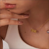 11:11 Änglanummer Halsband – Spirituell Elegans i Guld - JDN21126 / 35 gr - Personligt smycke