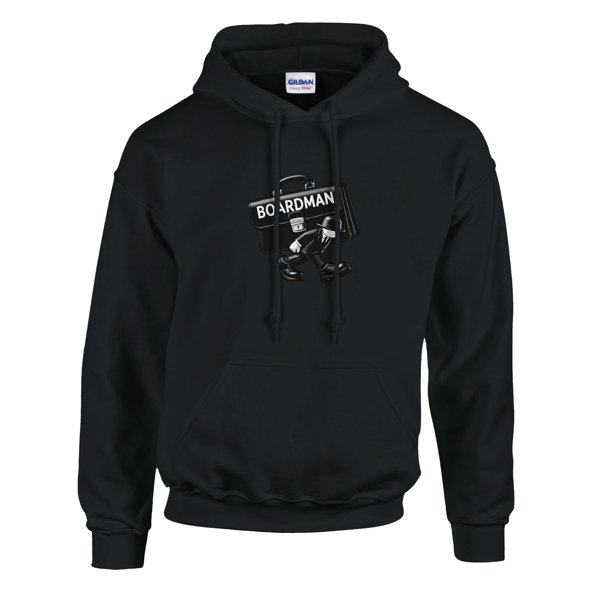 Boardman heavyweight hoodie featuring a humorous graphic, perfect professional gift for board members.