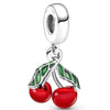 Pansy Leaf Beaded Pendant