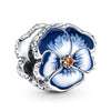 Pansy Leaf Beaded Pendant