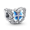 Pansy Leaf Beaded Pendant