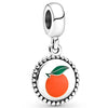 Pansy Leaf Beaded Pendant