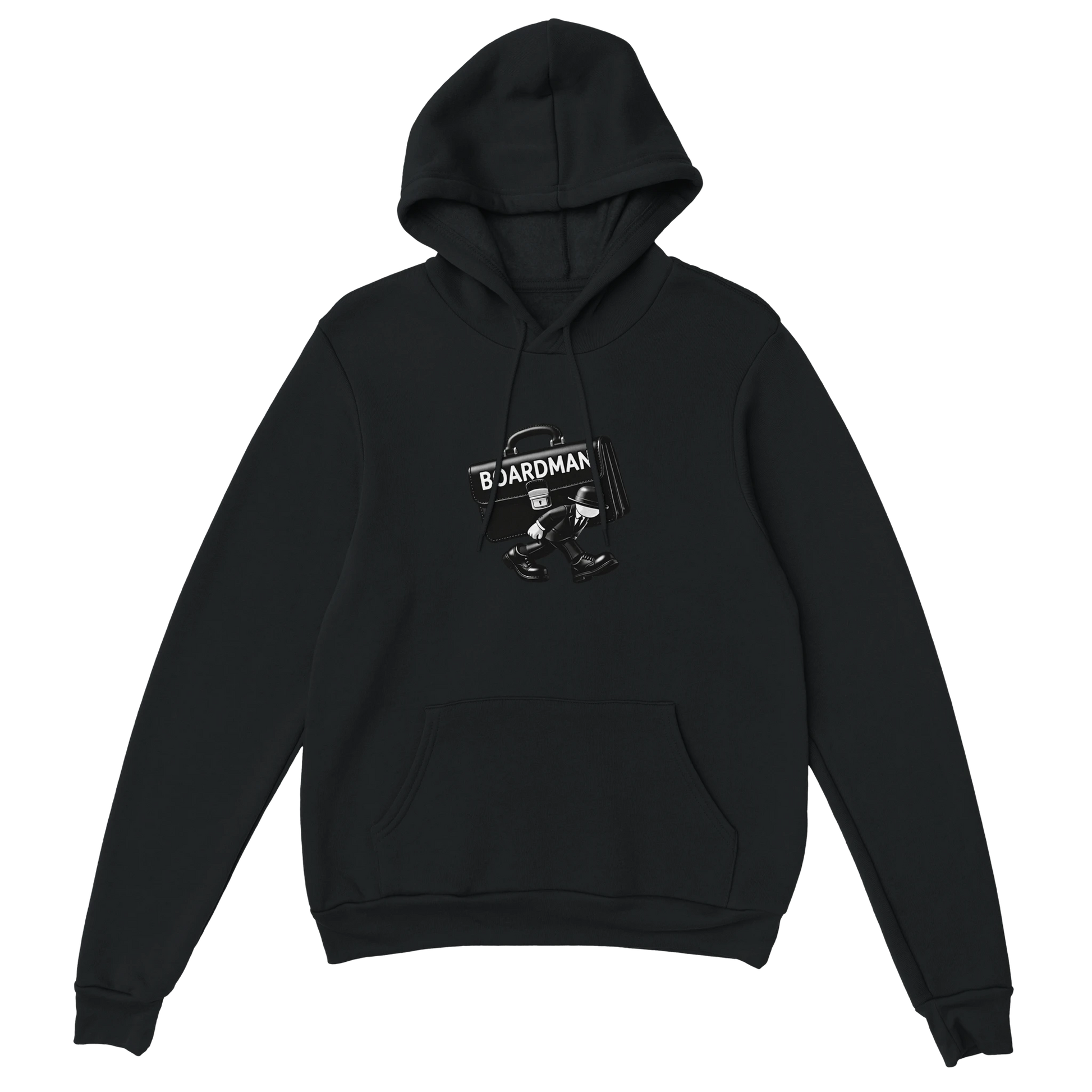 Boardman sweatshirt featuring graphic design showcasing humor for professionals, perfect for formal gifts.