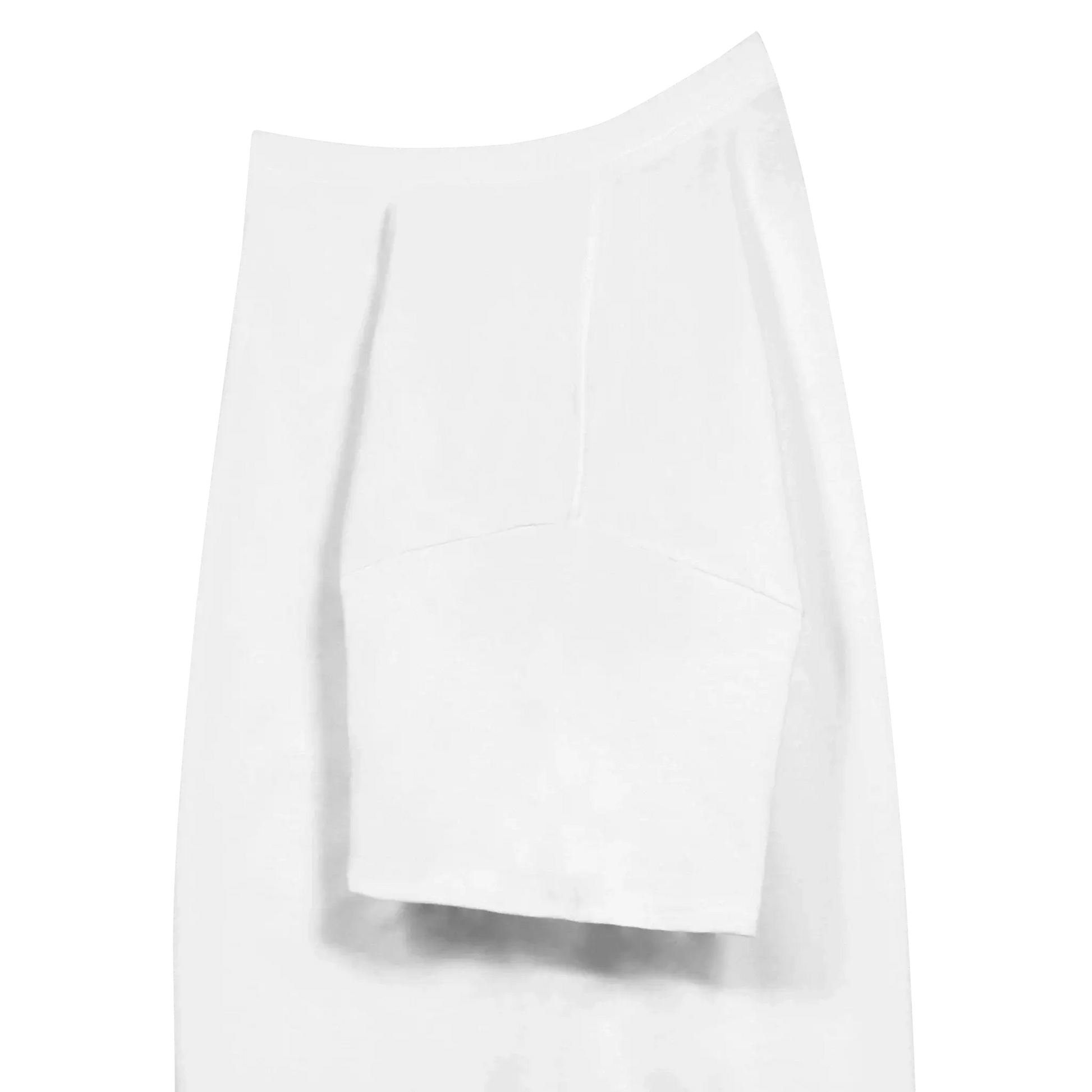 Käraste Mor premium bomull T-shirt i vitt, visar rak passform och hög kvalitet.