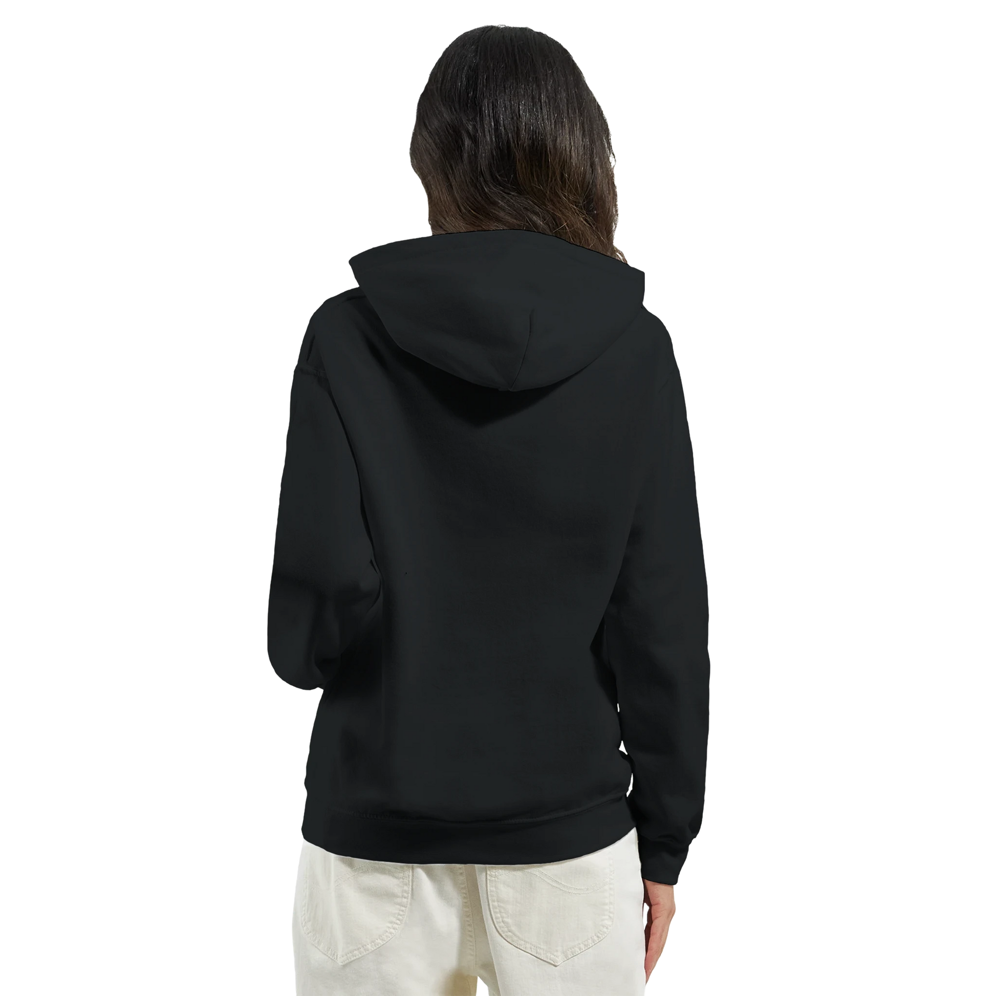 Bakvy av Boardman Heavyweight Statement Hoodie i svart, perfekt som professionell gåva.