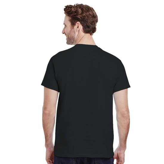 Bakvy av Ubåt T-shirt i svart färg, modern maritim design, perfekt för hav och teknisk designälskare.