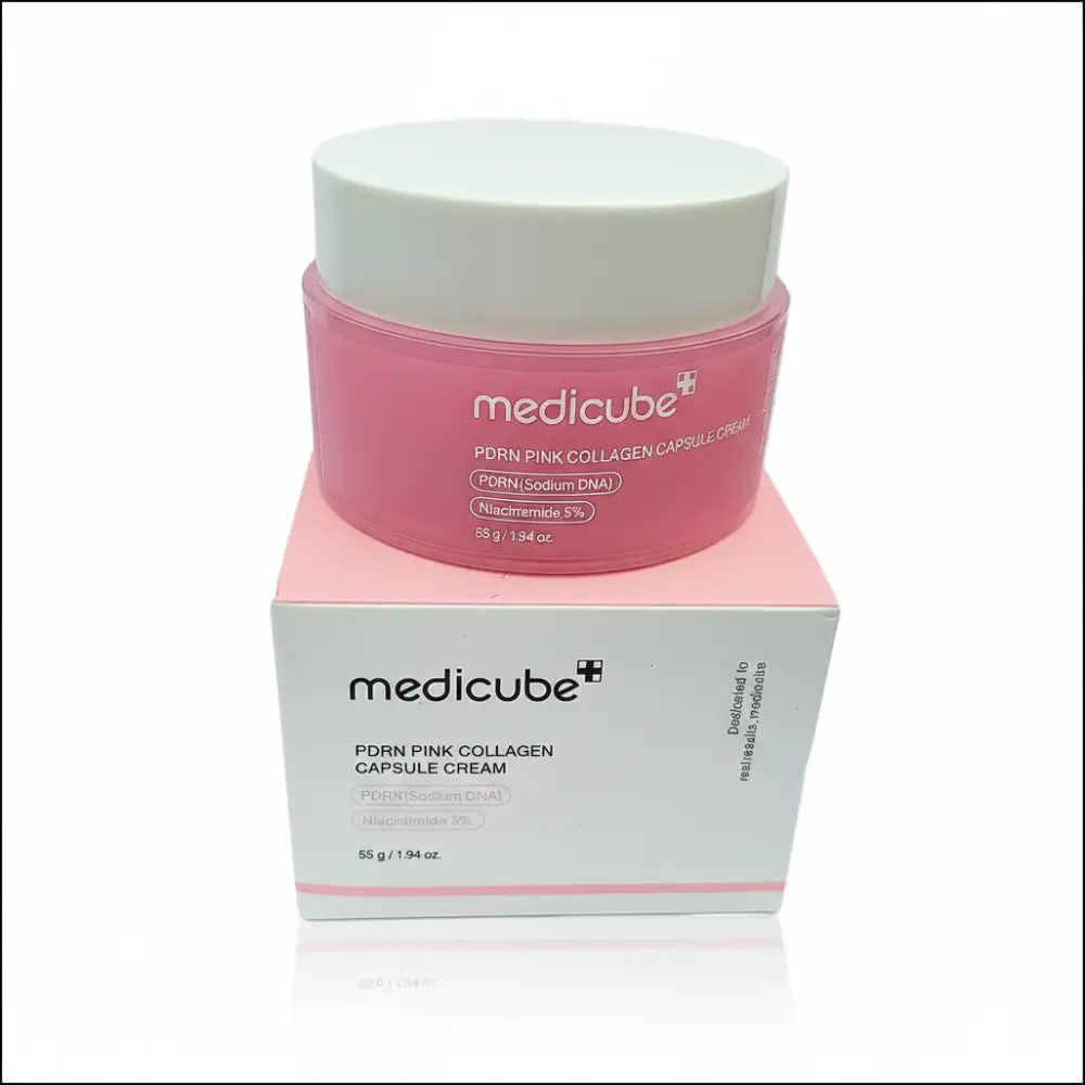 Medicube Collagen Capsule Cream 55g – Återfuktande ansiktskräm - Rosa - Hudkräm