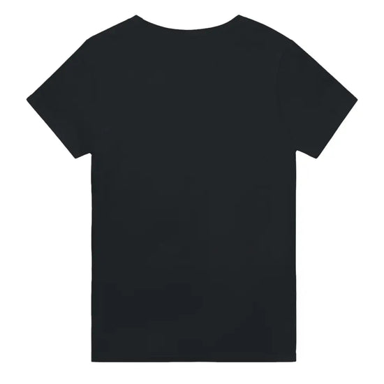 Bakvy av Ubåt T-shirt i svart, modern maritim design med ubåtsgrafik.