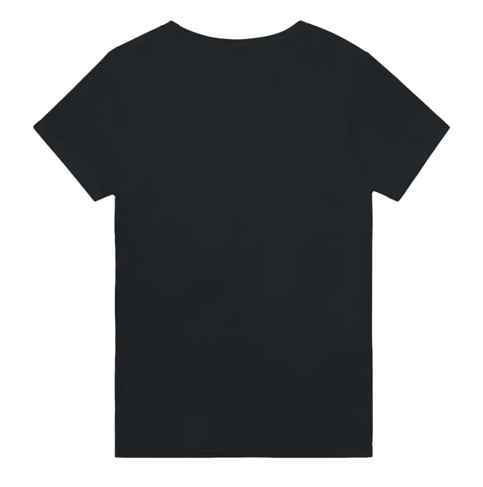 Bakvy av Ubåt T-shirt i svart, modern maritim design med ubåtsgrafik.