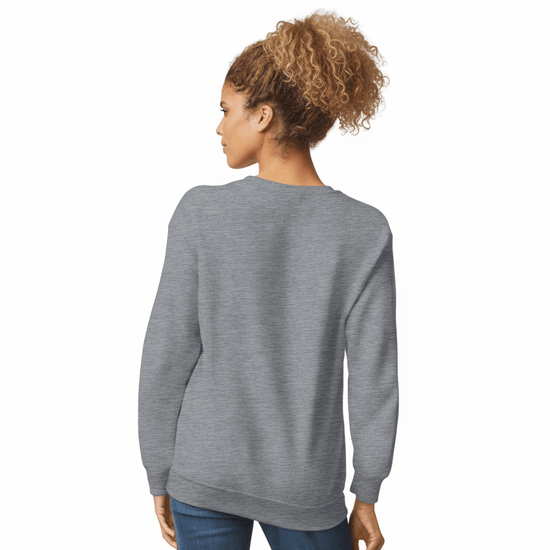 Fitness sweatshirt baksidan