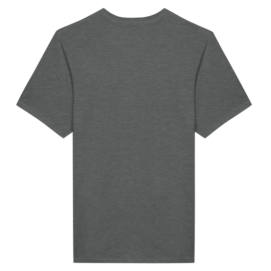 Bakvy av Floral T-Shirt med Syrenmotiv, mjuk och tidlös design i grå färg.
