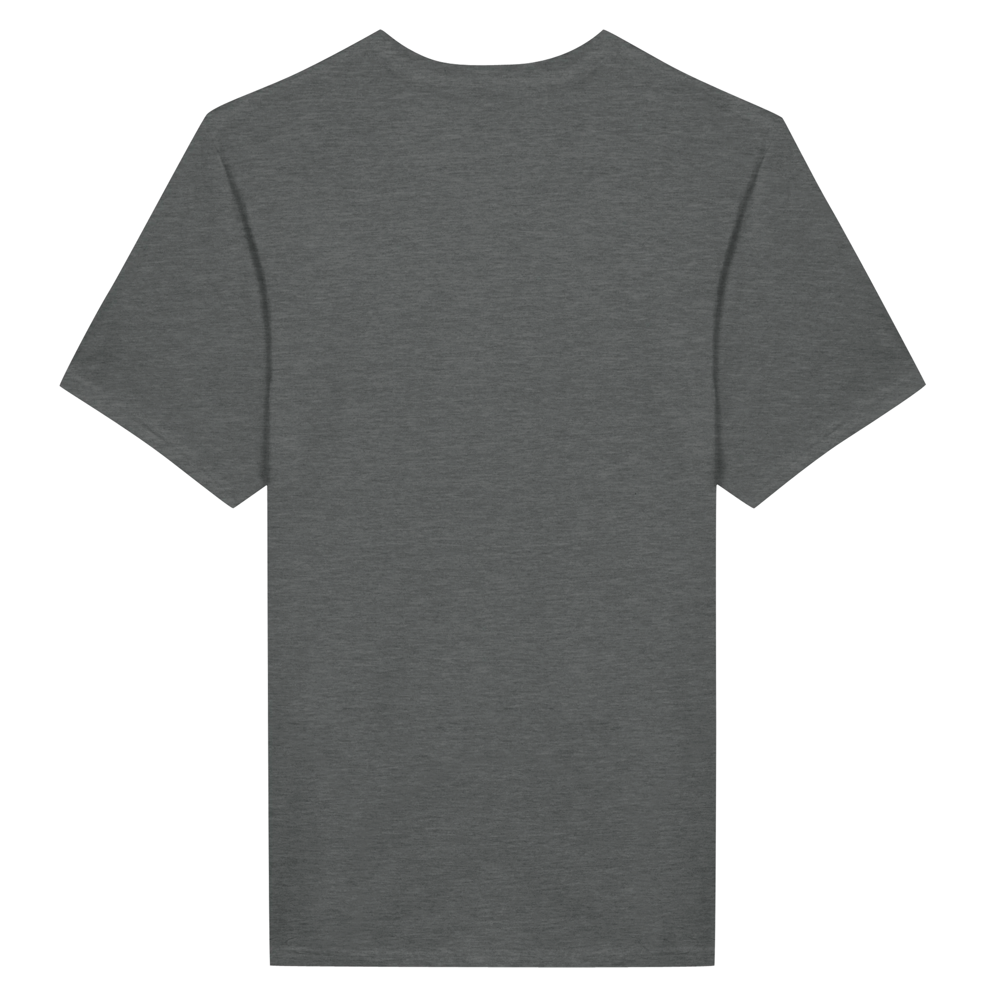 Bakvy av Floral T-Shirt med Syrenmotiv, mjuk och tidlös design i grå färg.