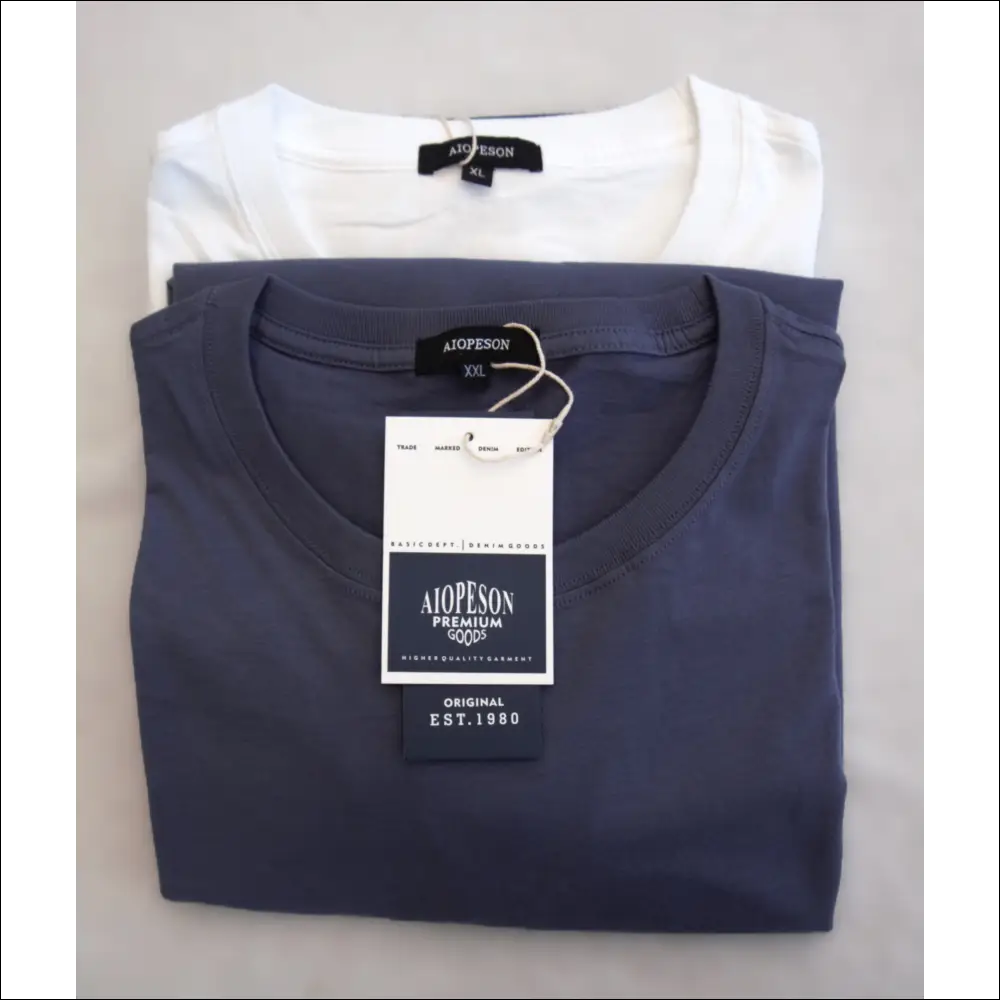 Aiopeson T-shirt i Bomull för Ditt Basplagg - Långärmad t-shirt bomull