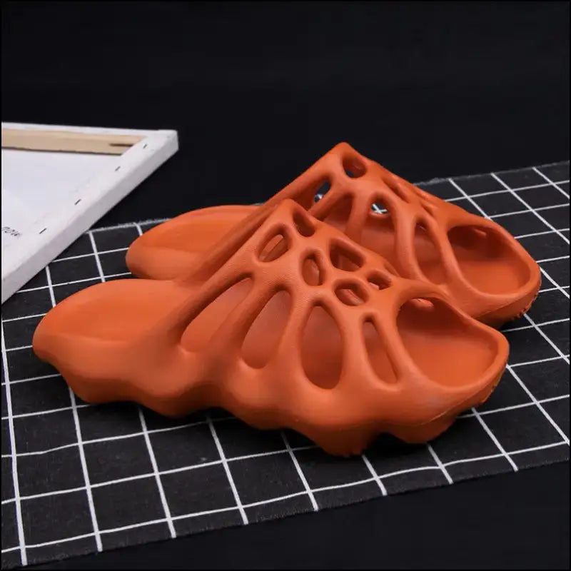 Badtofflor med antihalk design och mjuk elastisk passform - Sandaler