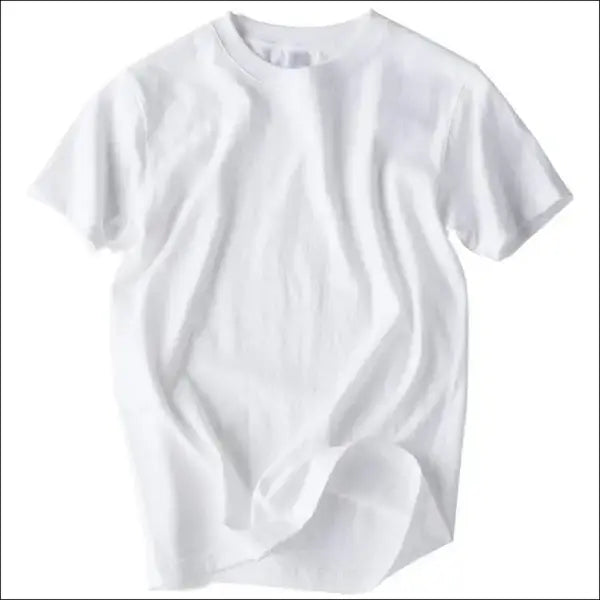 Vita och svarta kortärmade Basprodukter T-shirts