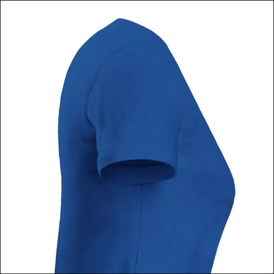 Fun Club Beer T-shirt för kvinnor i kungsblått - Print Material