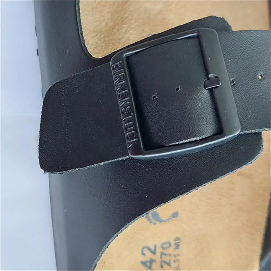 Birkenstock Arizona Svart Birko - Flor Small Soft Footbed - Sandaler