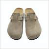 Birkenstock Boston Clog med Soft Footbed – Faded Khaki Sandaler