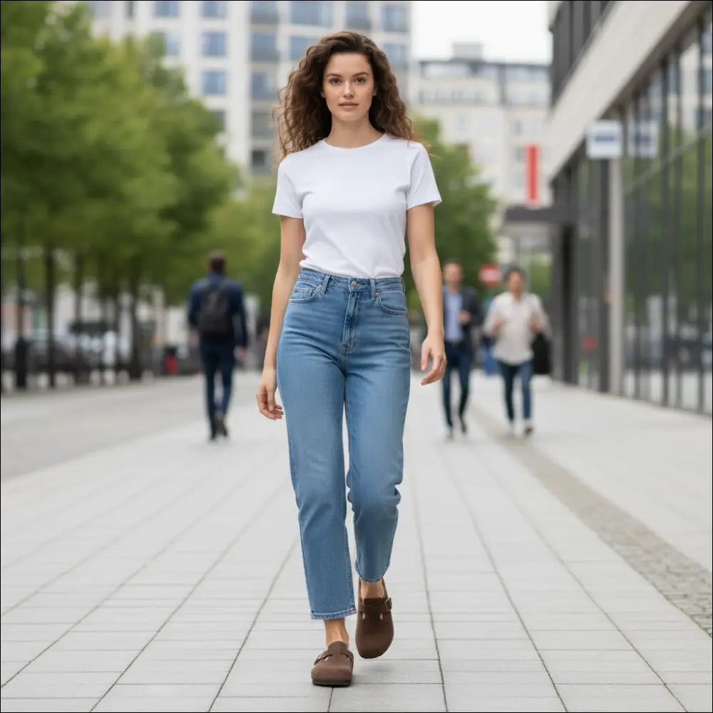 Birkenstock Boston Mocha Clog med Soft Footbed Small Passform - Clogs