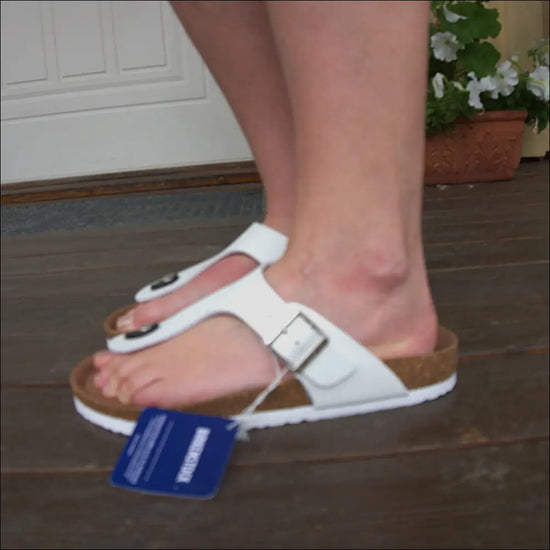 Birkenstock Gizeh Sandaler med T-rem och Ergonomisk Korksula för Komfort