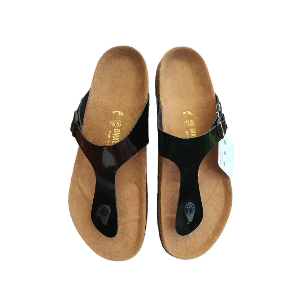Birkenstock Gizeh Sandaler med T-rem och Ergonomisk Korksula för Komfort