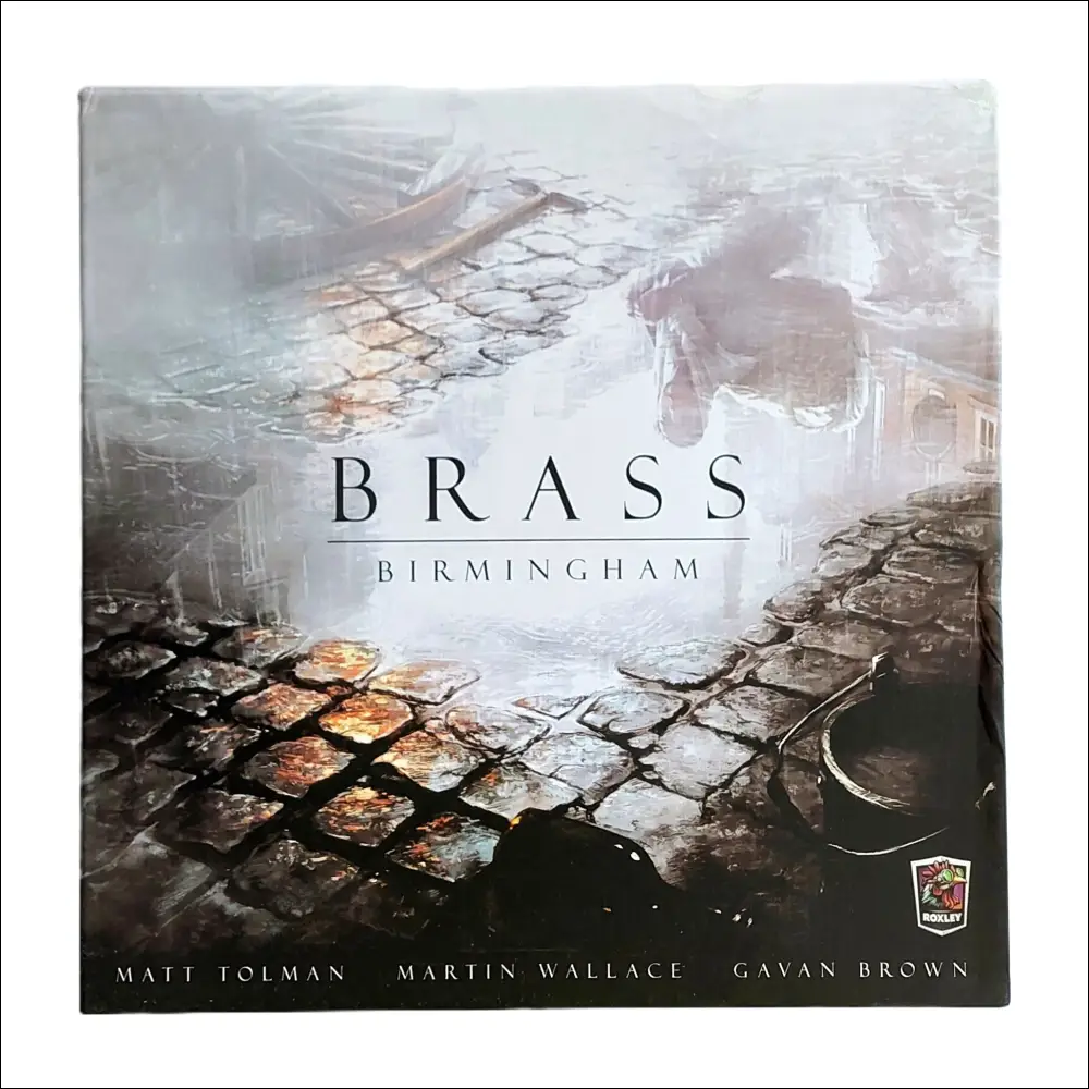 Brass Birmingham - Upptäck Topp 1 Strategiskt Brädspel - Grå Svart / 1800 gr - Strategispel