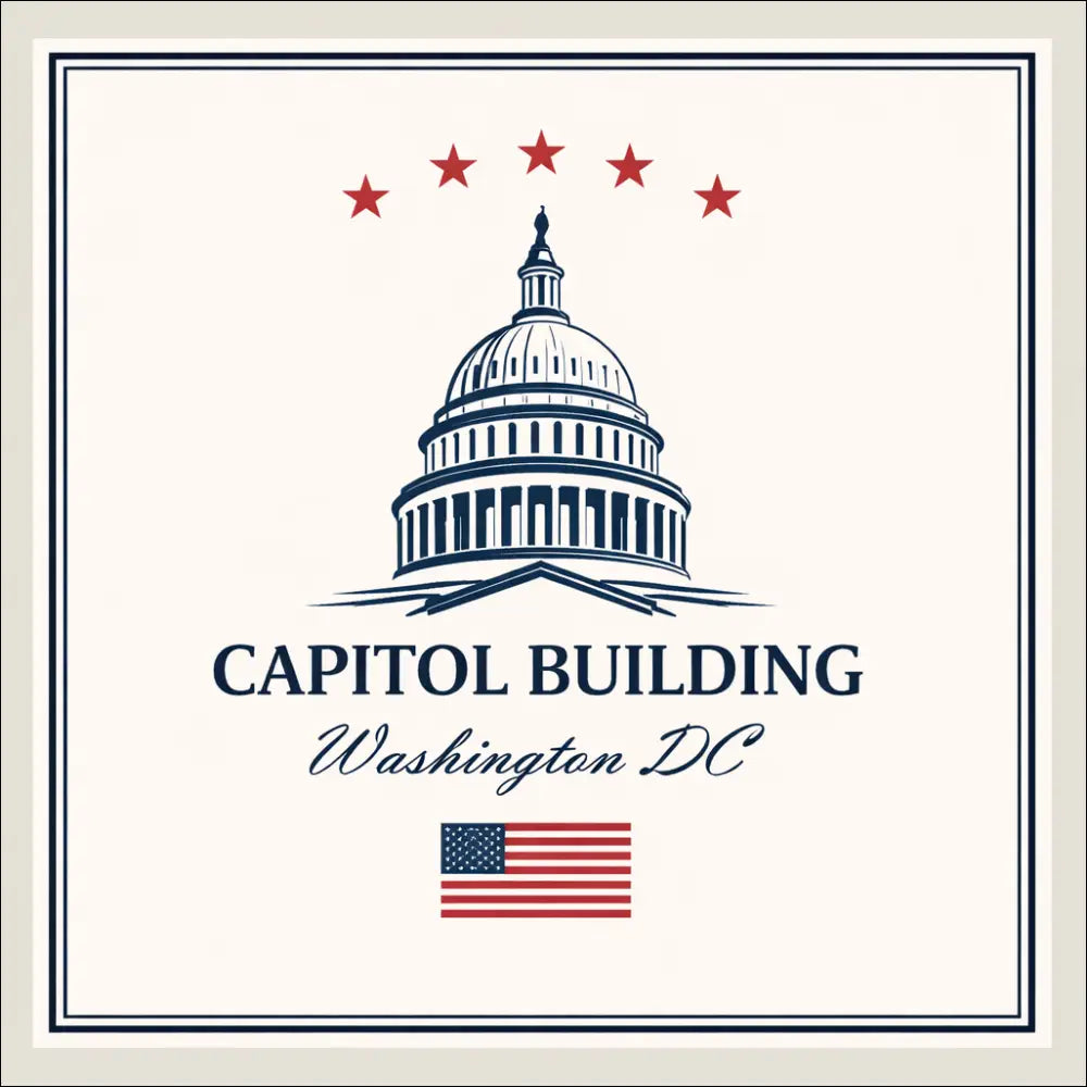 Capitol Byggnad Klassisk Unisex Longsleeve T-shirt - Print Material