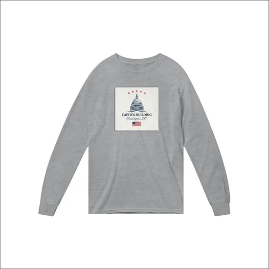 Capitol Byggnad Klassisk Unisex Longsleeve T-shirt - Print Material