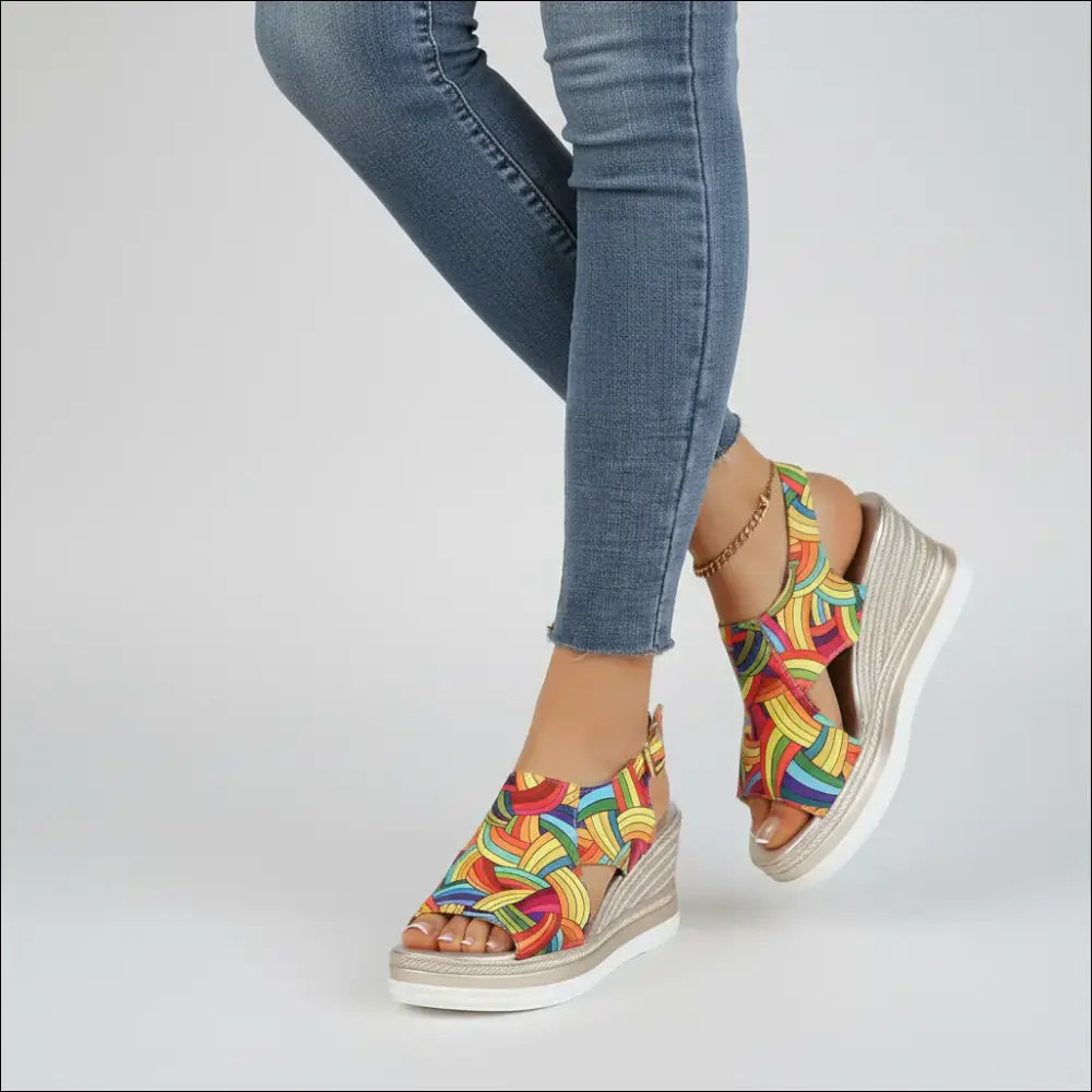 Color Pop Wedges – lätta och mjuka - Sandaler