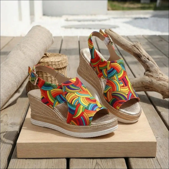 Color Pop Wedges – lätta och mjuka - Sandaler
