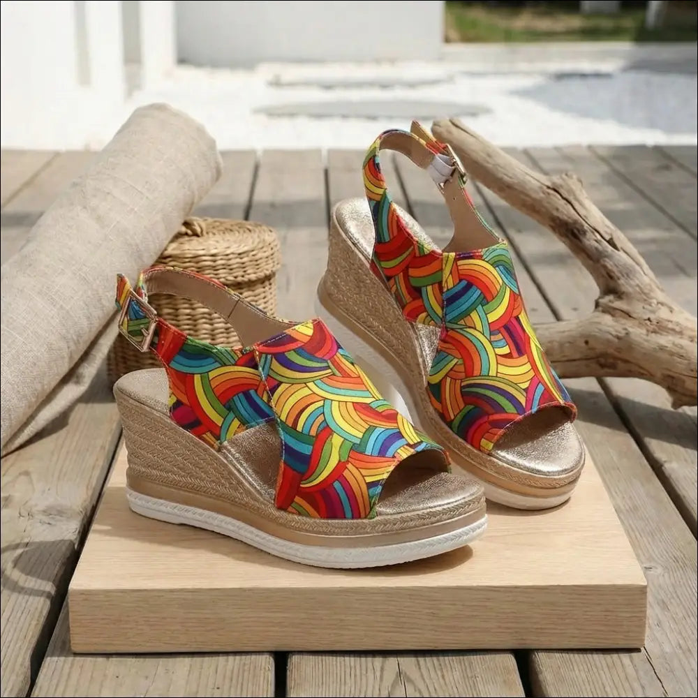 Color Pop Wedges – lätta och mjuka - Sandaler