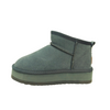 UGG Classic Ultra Mini Plattform Shaded Clover med uggplush-foder