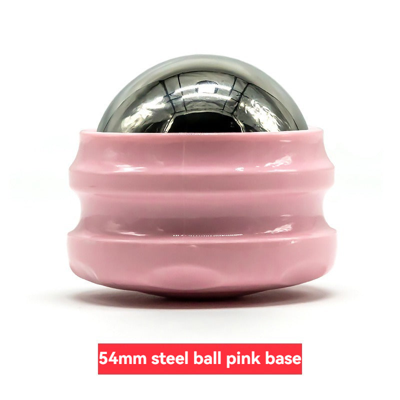 Cryoterapi iskula med 54mm stålboll och rosa bas för kyla och återhämtning