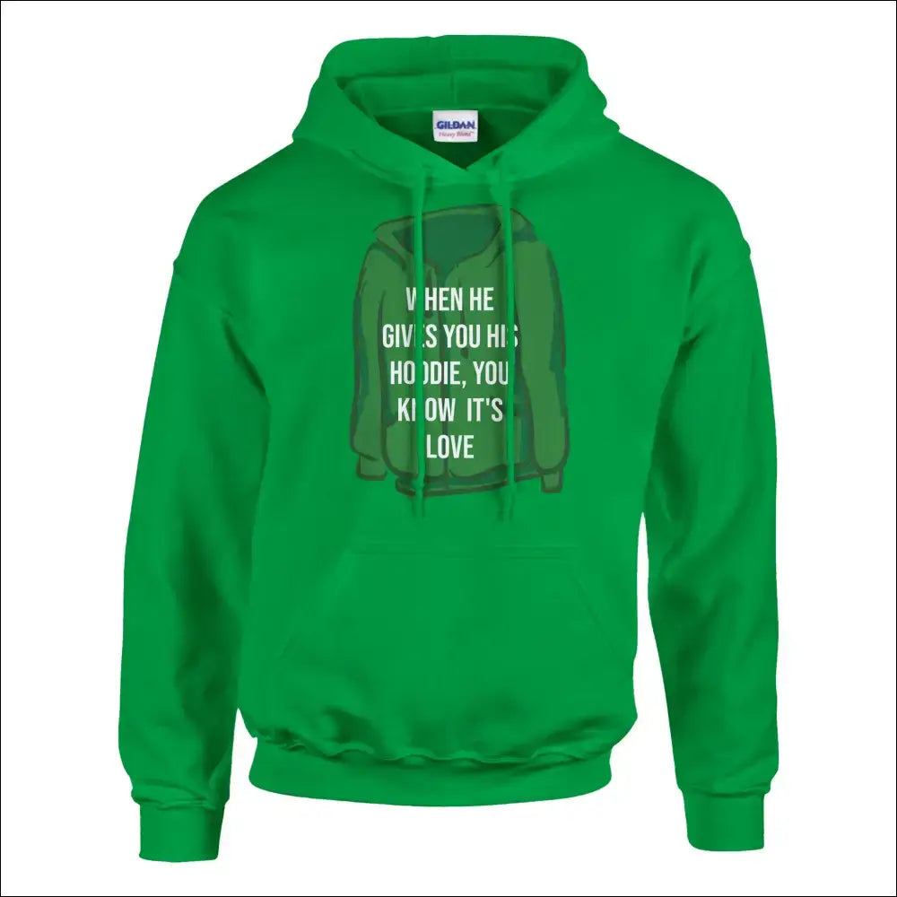 Dejting Tips Hoodie för Stiliga Par och Singlar - S / Irish Green
