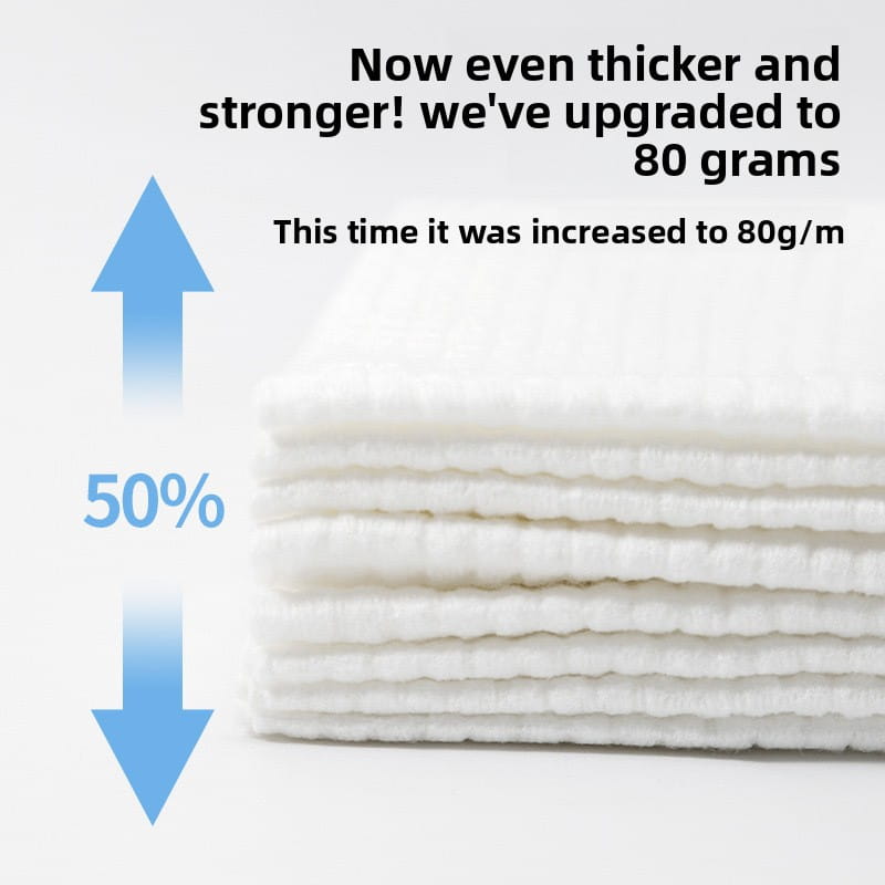 Disposable Face Wash Towels – Soft Cotton Dry Wipes for Cleansing