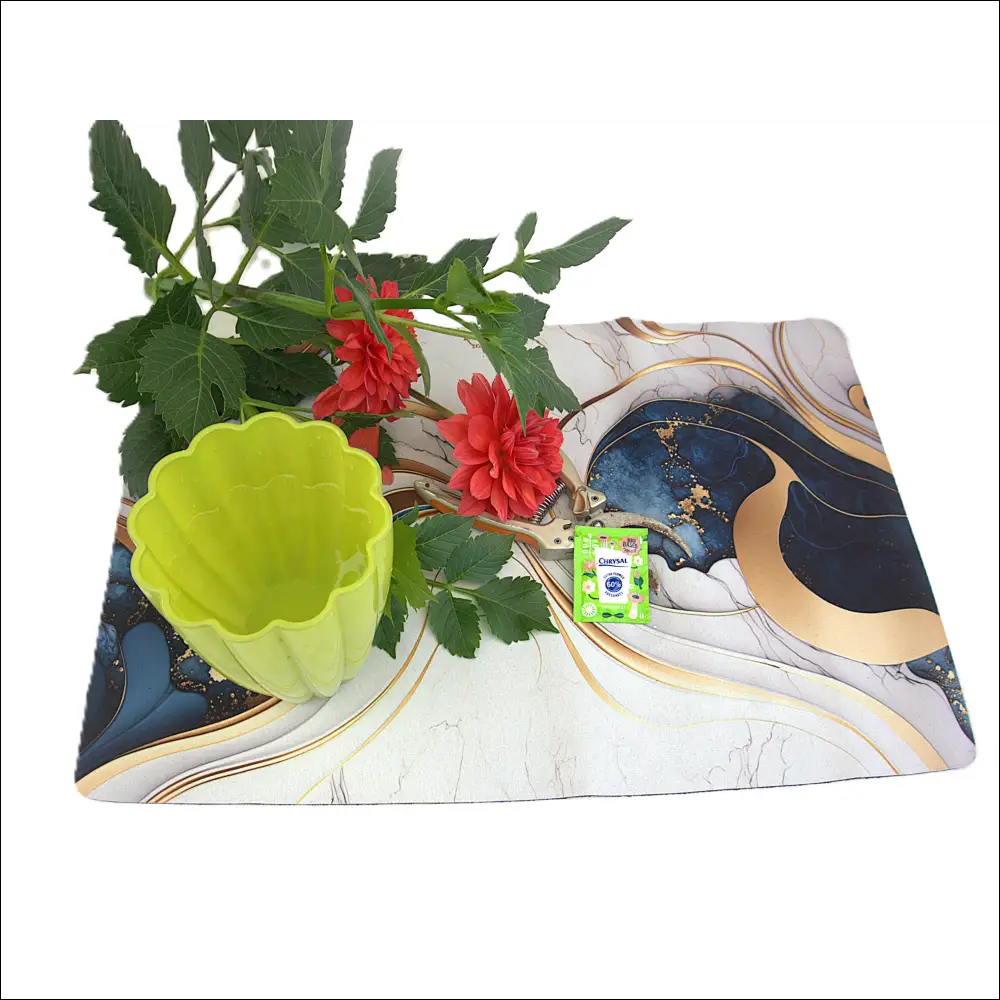 Mjuk Diatomitmatta för kök och badrum – stötdämpande med hygienisk yta - Diskmatta