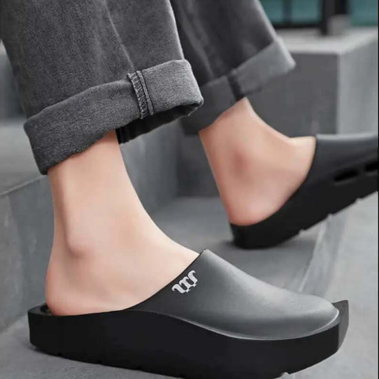 Eleganta Clogs med Stabil Platåsula i EVA-plast - EVA-tofflor