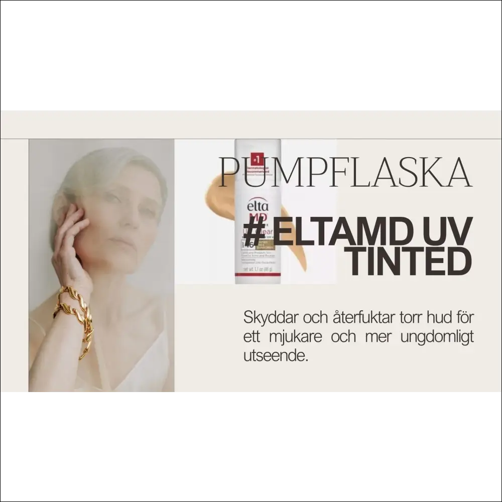 EltaMD återfuktande solkräm i pumpflaska som skyddar och återfuktar torr hud för ett ungdomligt utseende.