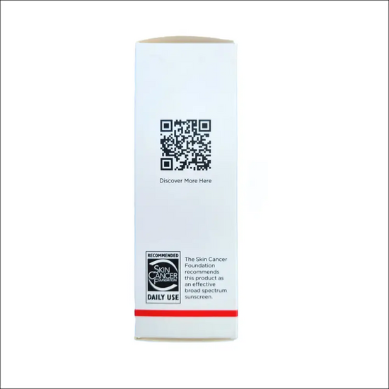 EltaMD UV Clear Broad Spectrum SPF 46 product packaging with QR code and Skin Cancer Foundation recommendation