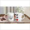Farsdags Present 11oz Keramisk Mugg med Känslosamt Budskap - Print Material