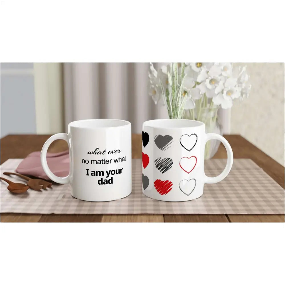 Farsdags Present 11oz Keramisk Mugg Med Budskap Och Hj rtan Picatshirt farsdags-present-11oz-keramisk-mugg-med-budskap-och-hj-rtan-picatshirt