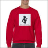 Fitnesströja med kvinnlig figur - Mälardalen träningskläder - Röd / S - Sweatshirt