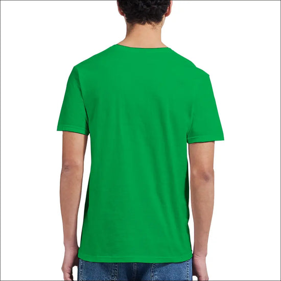 Flower Power T-shirt med husbil under regnbåge - Print Material