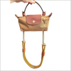 Dubbel Flätad Crossbody Rem till Longchamp Mini Bag Moss green 100cm mutual