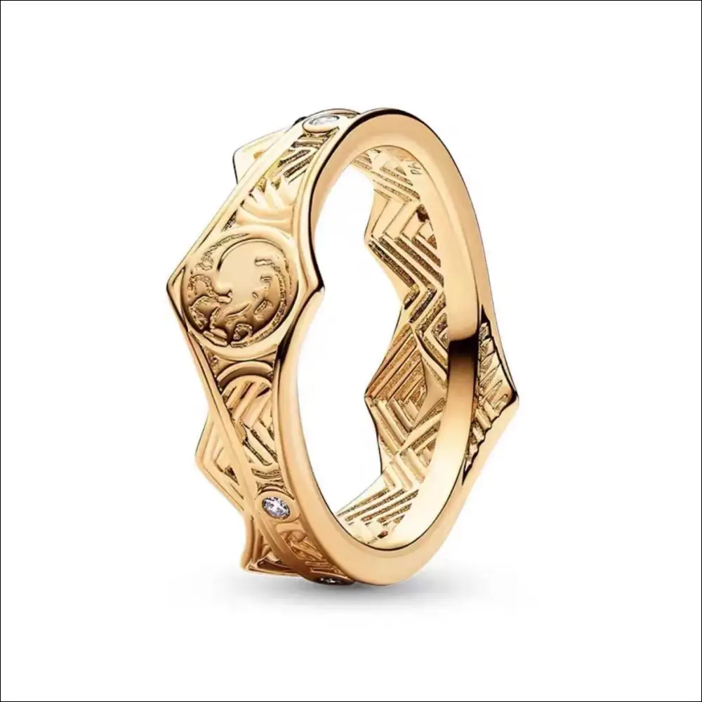 Game of Thrones House Dragon Crown Ring Pandora Silverring
